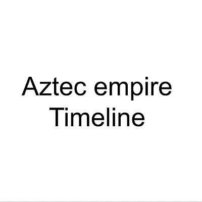 Timeline: Aztec empire timeline
