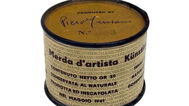 Merda d'artista de Piero Manzoni