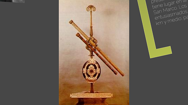 DESARROLLO DEL TELESCOPIO POR GALILEO