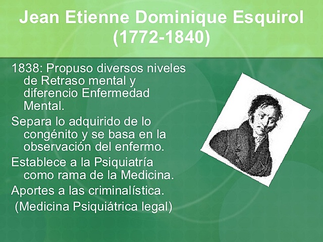 Jean Esquirol (1772-1840)