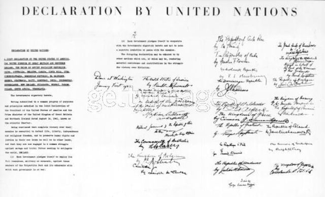 The Declaration of the United Nations