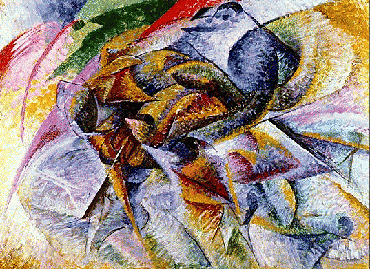 Dinamisme d'un ciclista