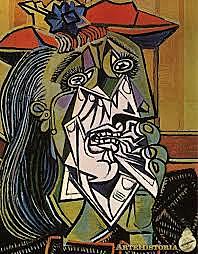 Mujer que llora de Pablo Picasso