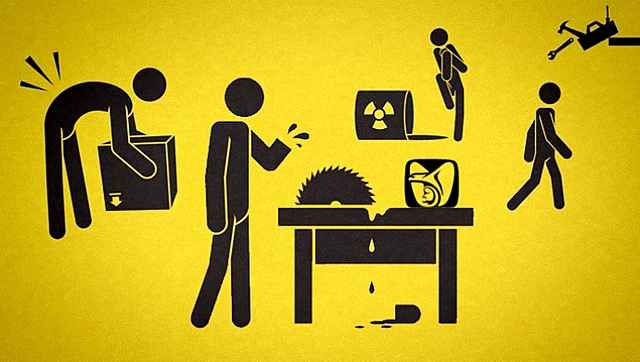 Ley sobre accidentes y riesgos del trabajo.