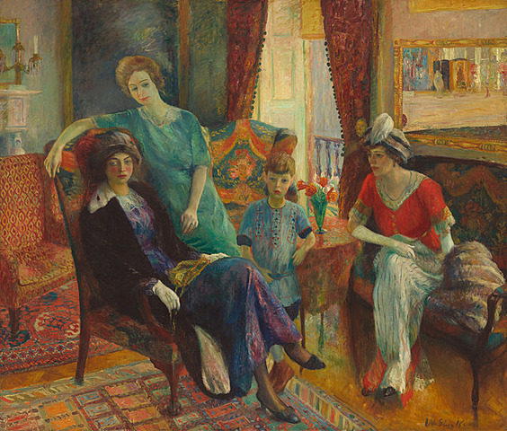 Family Group de William James Glackens
