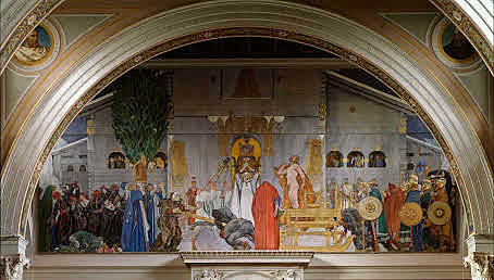 Carl Larsson - Midvinterblot -  Art Noveu