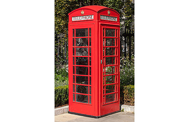 Red telephone box