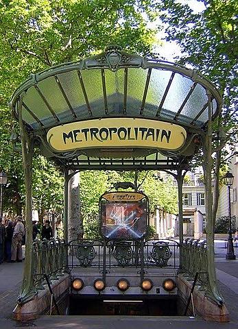 Paris Metro station