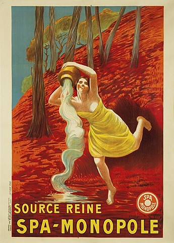Source Reine Spa Monopole (Leonetto Cappiello)