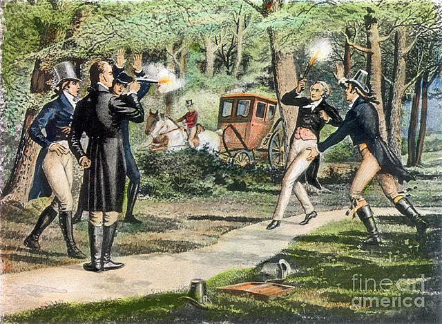Duel with Aaron Burr