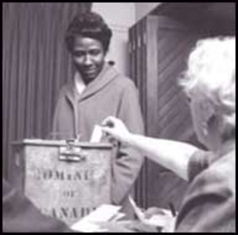 Wartimes Elections Act excludes Minorities The Vote