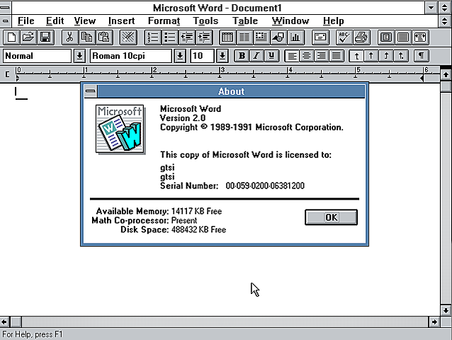 1991: el reconocimiento