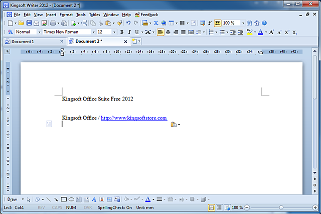 Microsoft Word 2012
