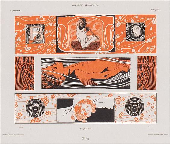 Head strips (Koloman Moser)