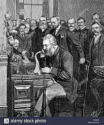 Teléfono patentado.