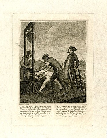 Mort de Robespierre