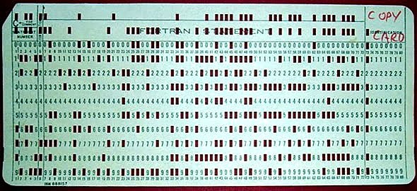 La primera "programación"