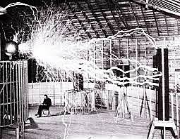 first Tesla coil