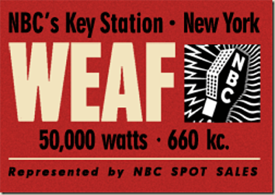 First Commercial Airs on Radio