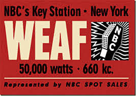 first radio commercial