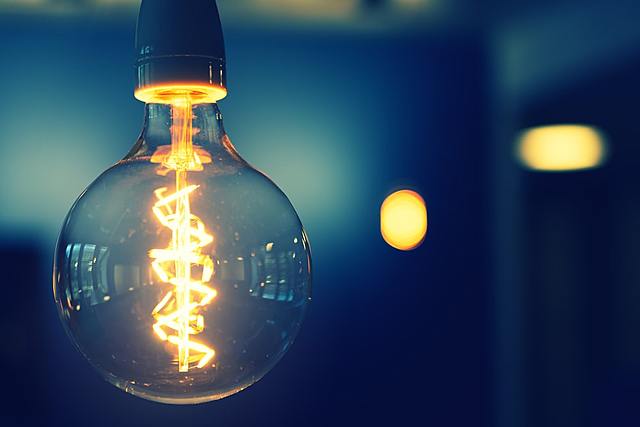 Thomas Edison brings light to the world with the light bulb