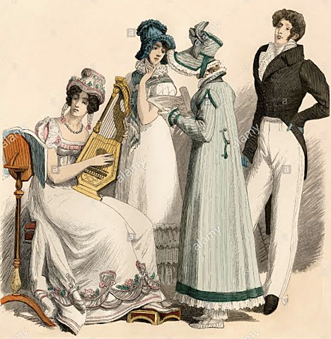 PREDOMINIO DE LA MODA  ESPAÑOLA MASCULINA Y FEMENINA