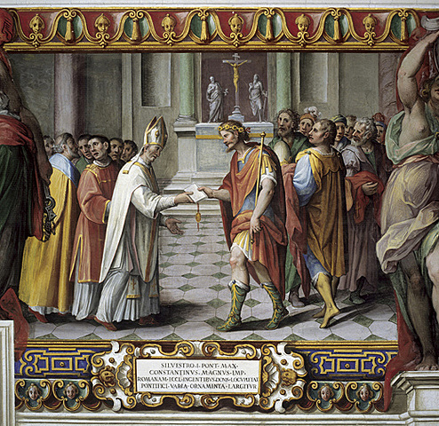 el rei visigot Recared es converteix al cristianisme