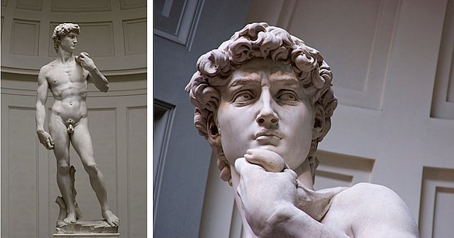 Michelangelo sculpted the statue of David.