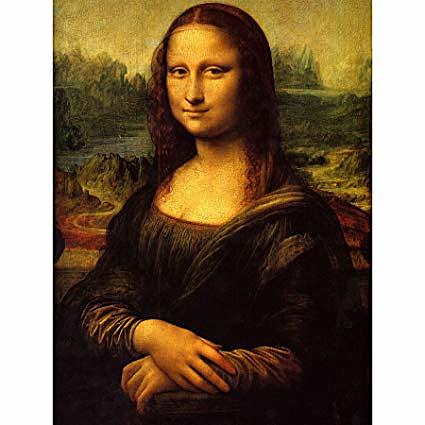 Leonardo da Vinci painted the Mona Lisa