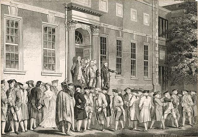 First Public Reading of The Declaration