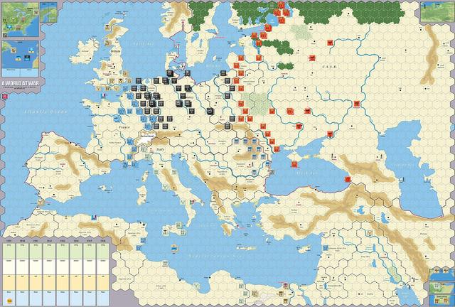 Italy declares war on the collapsing France and on Britain.