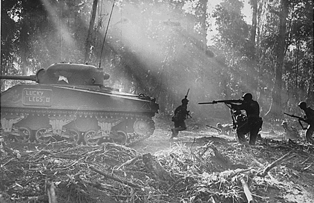 Nazi's mounted a surprise offensive