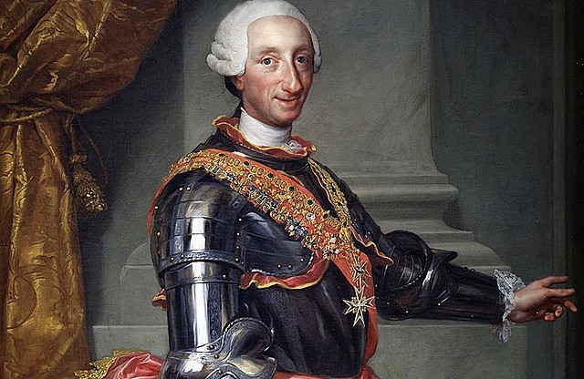 Inicio del reinado de Carlos III de España