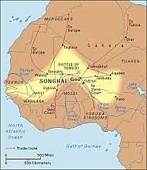 Songhai is established in Africa