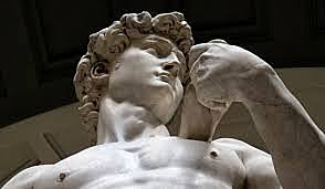 Michelangelo sculpted the statue of David.
