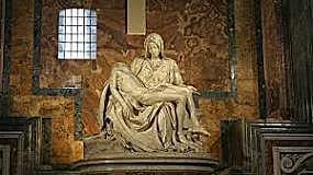 Michelangelo sculpted the Pieta.