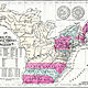 728px map of the thirteen original colonies
