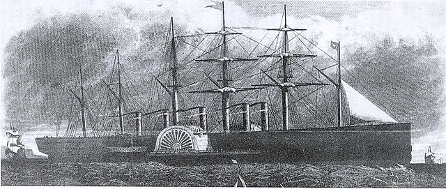 Primer vaixell de vapor