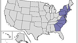 Timeline: 13 Colonies Timeline