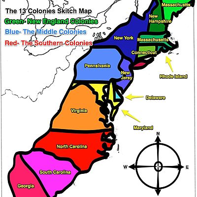 Timeline: Special Dates in the 13 Colonies