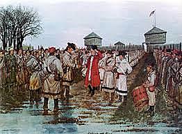 Fort Sackville Surrenders to George Rogers Clark