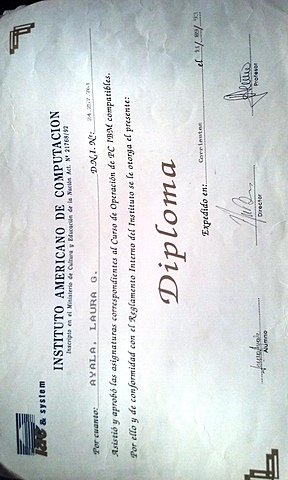 Soy Operadora de PC,,,por fin!