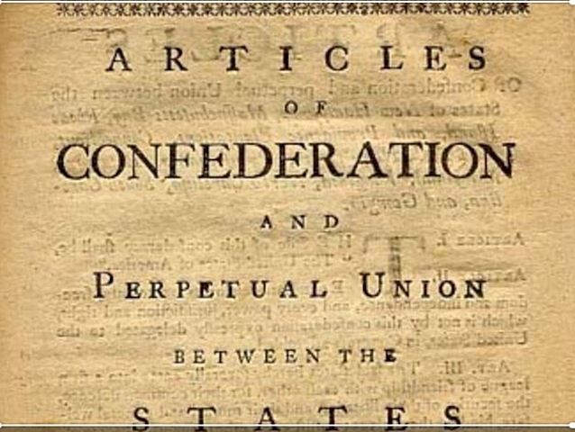 Articles of confederation ratified