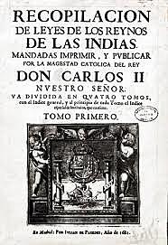 Leyes de indias