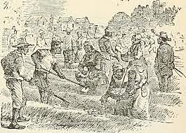 The first African slaves arrive in Jamestown. The first representative government, the Virginia House of Burgesses, meets at Jamestown.