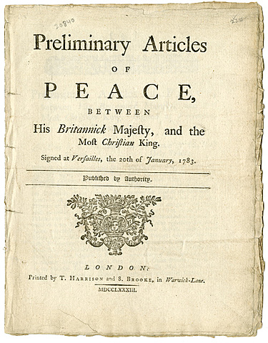 Preliminary peace terms