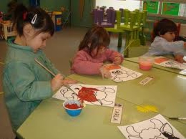 El primer dia de parvuls