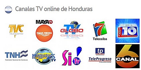 Canales Hondureños de Televisión por Internet