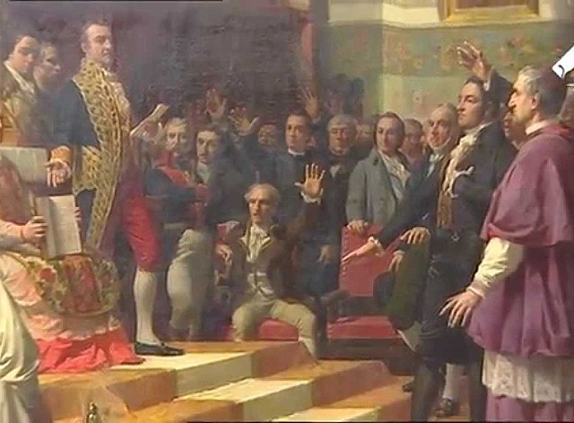 Apertura de las Cortes de Cádiz