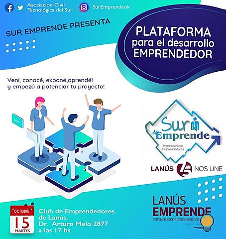 Lanzamiento de Plataforma Sur Emprende